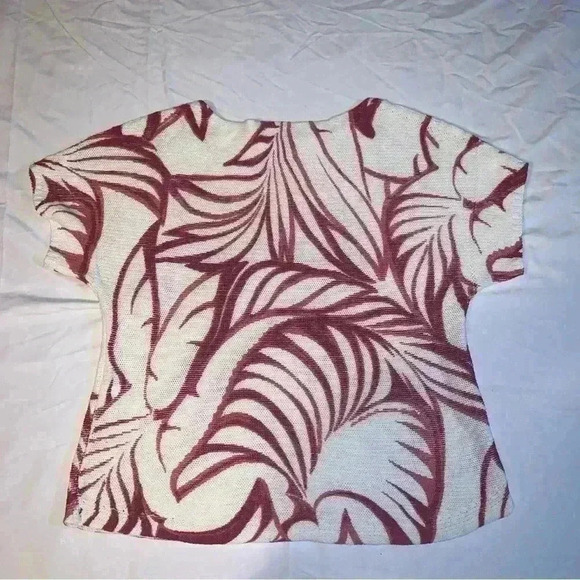 Chico's Women's Pullover Sweater Short Sleeves Size 1(medium) - Picture 10 of 14